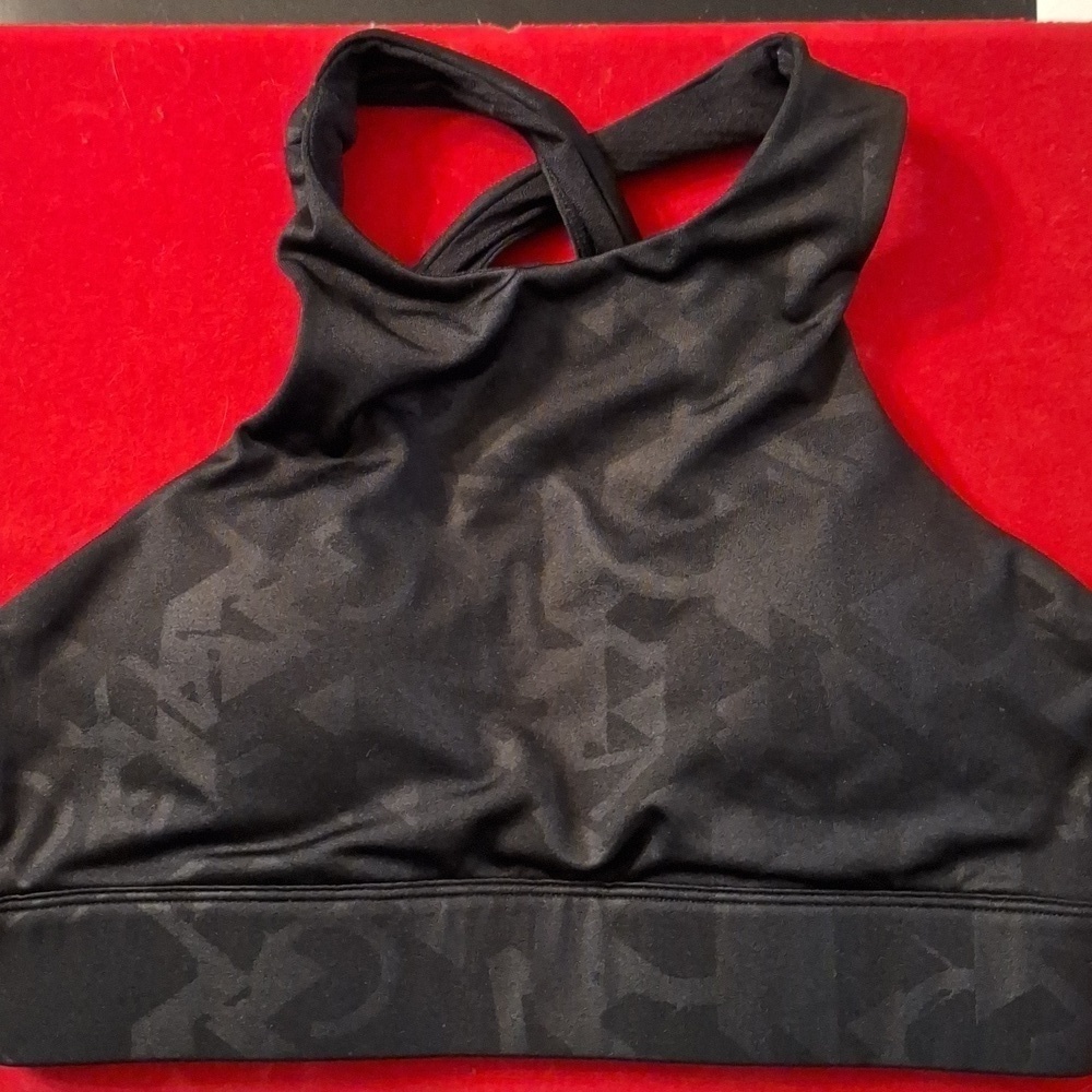 COLOSSEUM WOMEN BRA SIZE SMALL BLACK PADDED BRA. NWOT